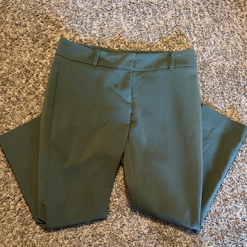 White House Black Market Olive Trousers